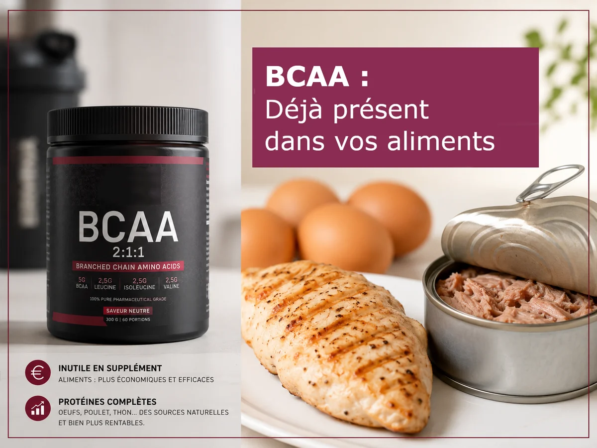 BCAA : utiles ou marketing ? La vérité en musculation