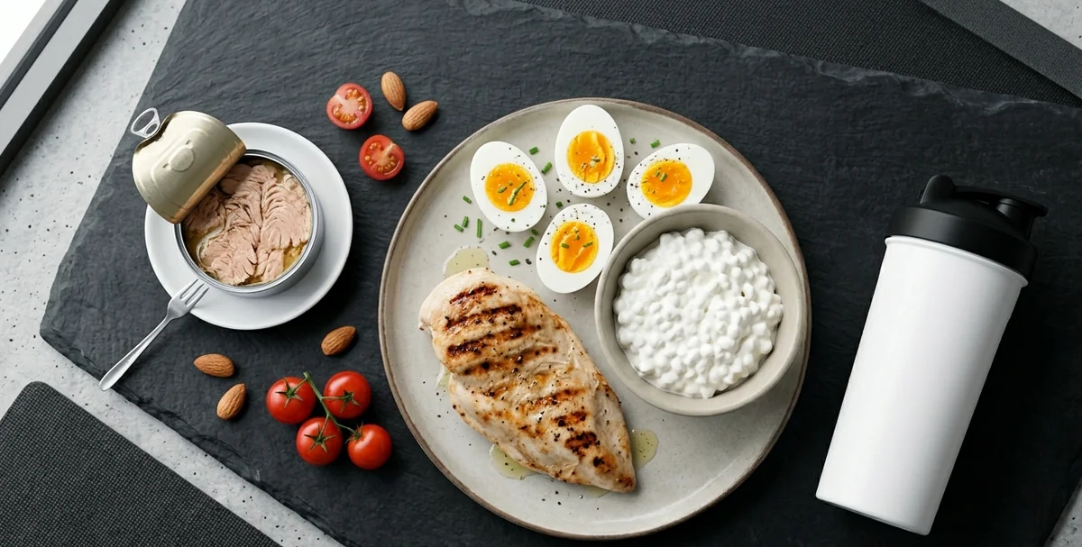 Protéines et prise de masse — besoins et calcul